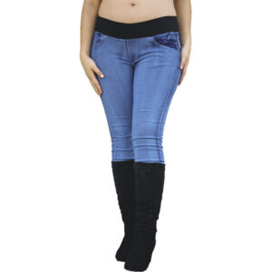 Jeans slim soporte pelvico