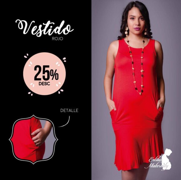 Vestido verano naranja